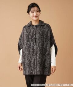 Leilian PLUS HOUSE / レリアンプラスハウス テーラードジャケット | ステンカラーニットジャケット