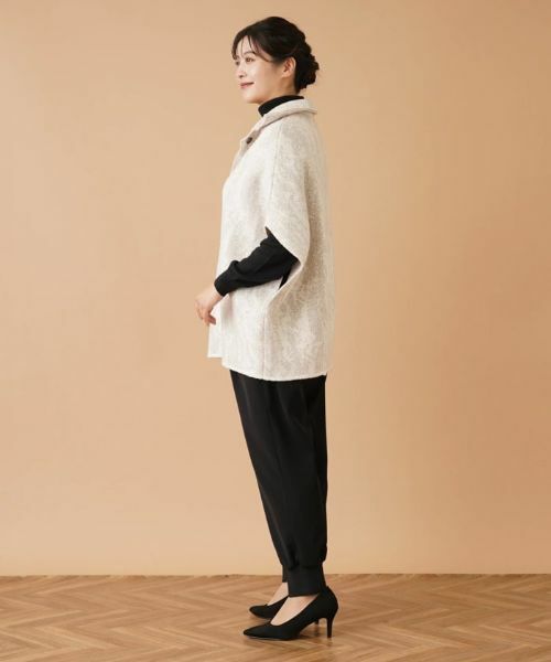 Leilian PLUS HOUSE / レリアンプラスハウス テーラードジャケット | ステンカラーニットジャケット | 詳細13