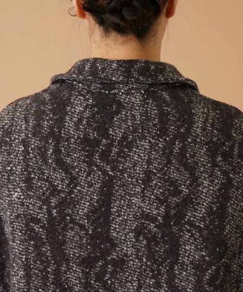 Leilian PLUS HOUSE / レリアンプラスハウス テーラードジャケット | ステンカラーニットジャケット | 詳細8