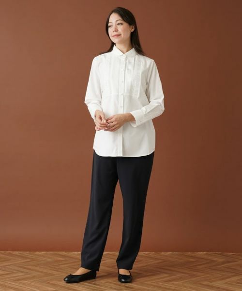 Leilian PLUS HOUSE / レリアンプラスハウス シャツ・ブラウス | ピンタックブラウス【Leilian by Eriko Nakamura】 | 詳細11