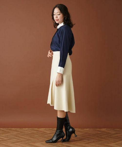 Leilian PLUS HOUSE / レリアンプラスハウス シャツ・ブラウス | ピンタックブラウス【Leilian by Eriko Nakamura】 | 詳細2