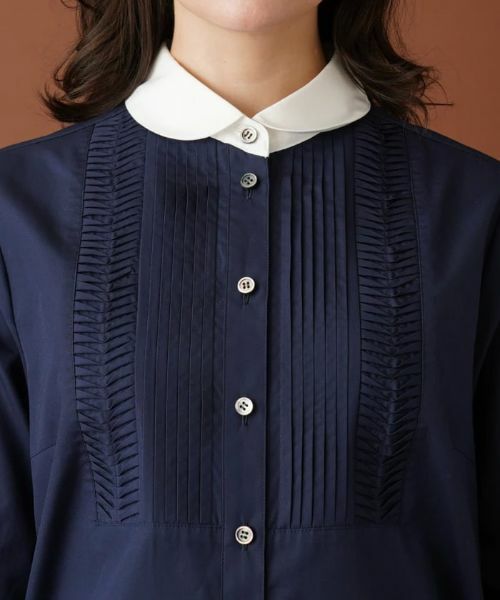 Leilian PLUS HOUSE / レリアンプラスハウス シャツ・ブラウス | ピンタックブラウス【Leilian by Eriko Nakamura】 | 詳細7