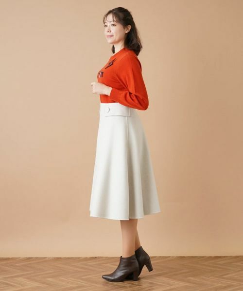 Leilian PLUS HOUSE / レリアンプラスハウス ミニ・ひざ丈スカート | フレアスカート【Leilian by Eriko Nakamura】 | 詳細14