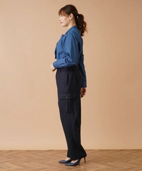 Leilian PLUS HOUSE / レリアンプラスハウス その他パンツ | スリムカーゴパンツ【Leilian by Eriko Nakamura】 | 詳細13