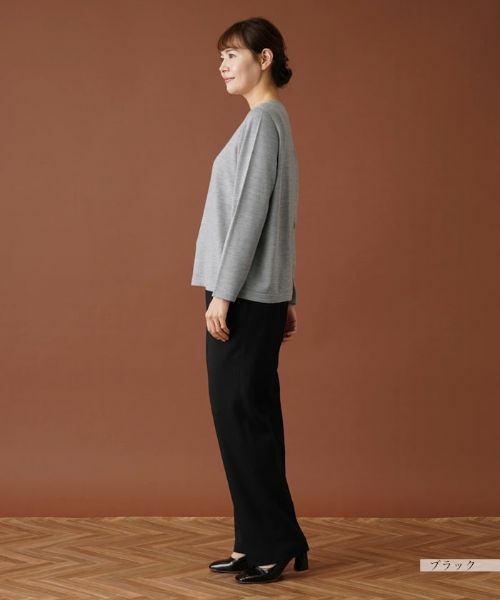 Leilian PLUS HOUSE / レリアンプラスハウス その他パンツ | ストレートロングパンツ | 詳細11