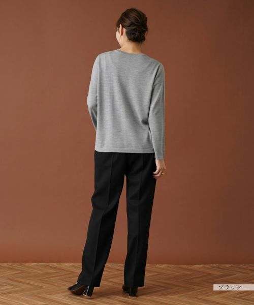 Leilian PLUS HOUSE / レリアンプラスハウス その他パンツ | ストレートロングパンツ | 詳細12