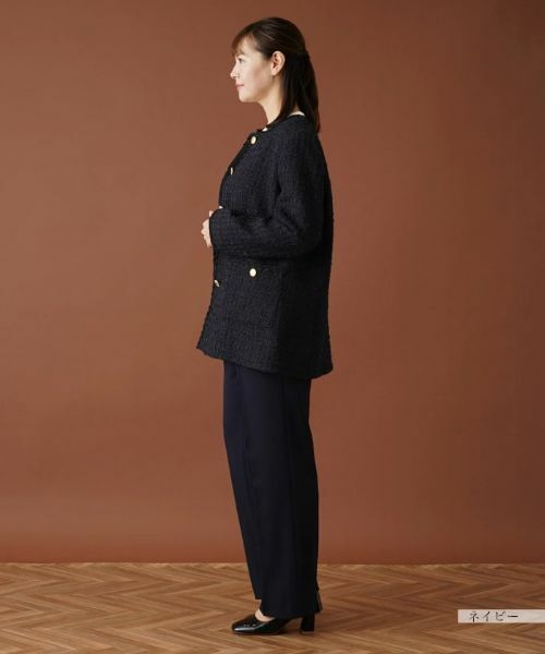 Leilian PLUS HOUSE / レリアンプラスハウス その他パンツ | ストレートロングパンツ | 詳細2