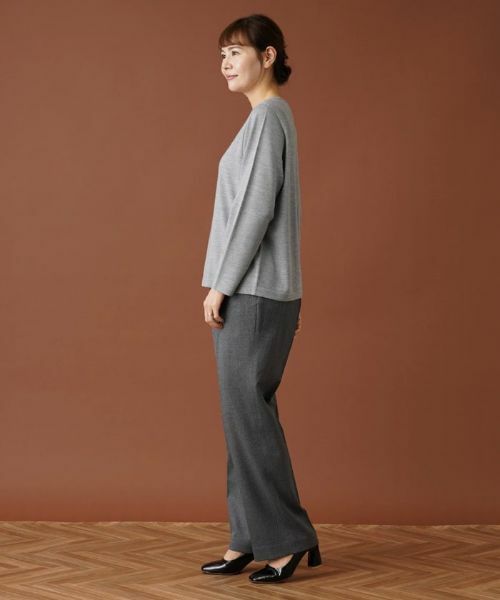 Leilian PLUS HOUSE / レリアンプラスハウス その他パンツ | ストレートロングパンツ | 詳細8