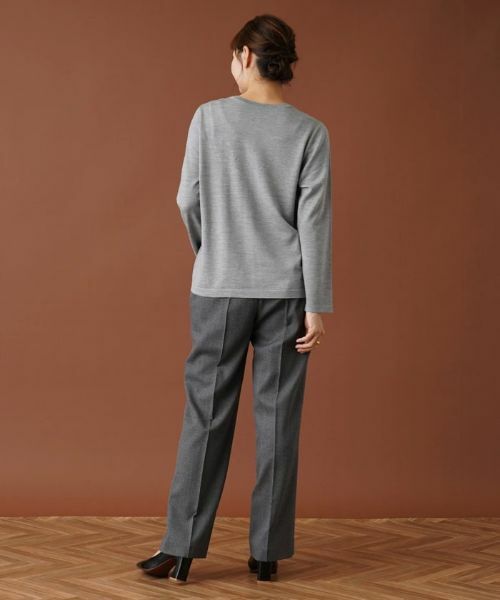 Leilian PLUS HOUSE / レリアンプラスハウス その他パンツ | ストレートロングパンツ | 詳細9