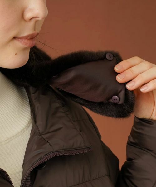 Leilian PLUS HOUSE / レリアンプラスハウス その他アウター | スタンドカラーキルティングロングコート | 詳細11