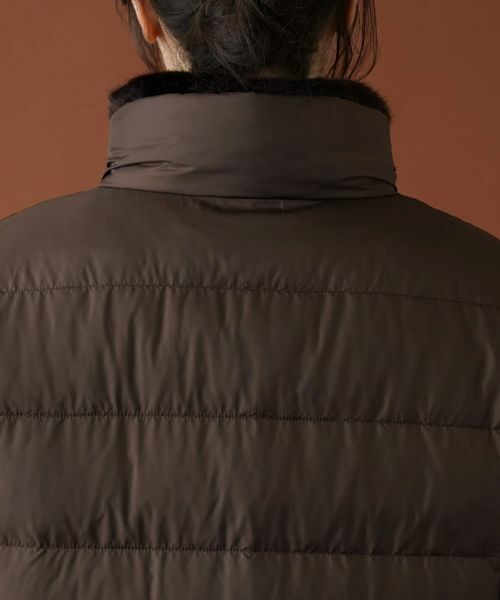 Leilian PLUS HOUSE / レリアンプラスハウス その他アウター | スタンドカラーキルティングロングコート | 詳細13
