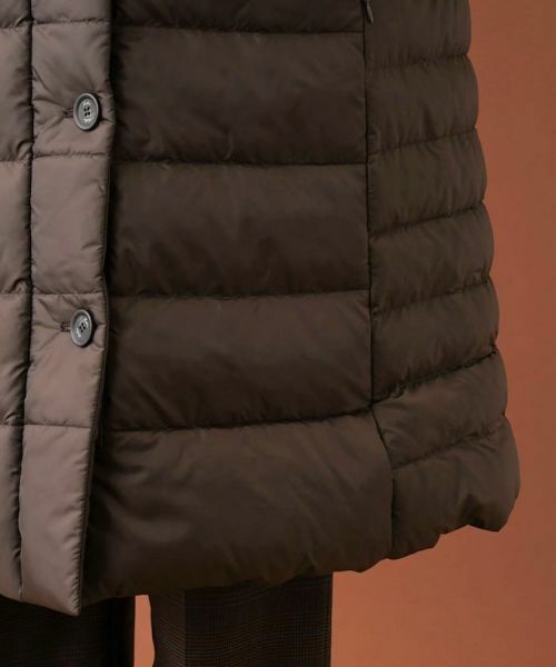 Leilian PLUS HOUSE / レリアンプラスハウス その他アウター | スタンドカラーキルティングロングコート | 詳細15