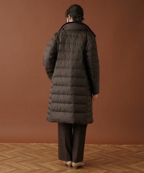 Leilian PLUS HOUSE / レリアンプラスハウス その他アウター | スタンドカラーキルティングロングコート | 詳細6