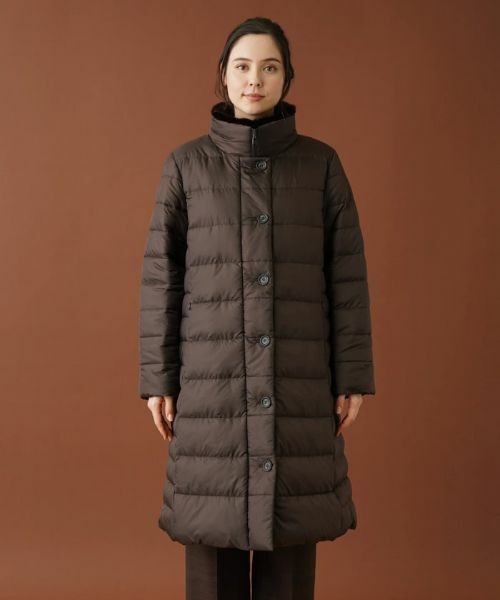 Leilian PLUS HOUSE / レリアンプラスハウス その他アウター | スタンドカラーキルティングロングコート | 詳細7