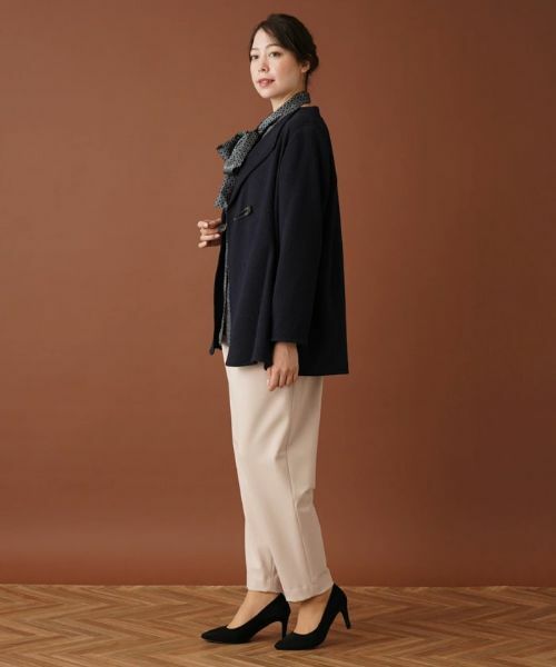 Leilian PLUS HOUSE / レリアンプラスハウス テーラードジャケット | キルトピンニットジャケット【BONOTTO】 | 詳細13