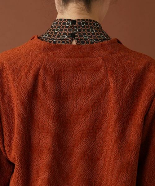 Leilian PLUS HOUSE / レリアンプラスハウス テーラードジャケット | キルトピンニットジャケット【BONOTTO】 | 詳細9