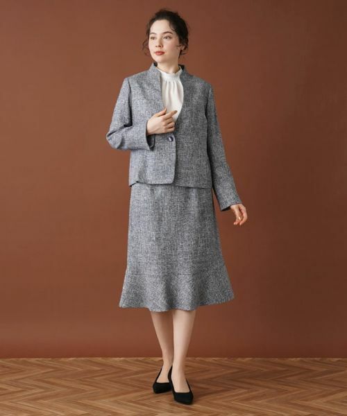 Leilian PLUS HOUSE / レリアンプラスハウス セットアップ | ツイードスーツ【セレモニー】 | 詳細21