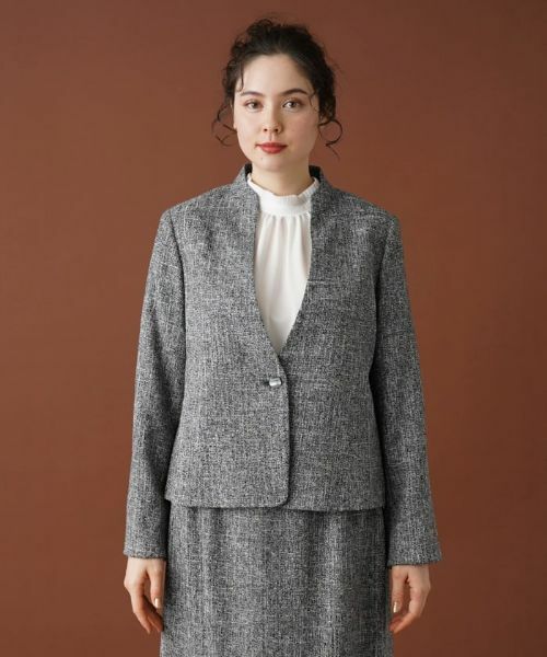 Leilian PLUS HOUSE / レリアンプラスハウス セットアップ | ツイードスーツ【セレモニー】 | 詳細4