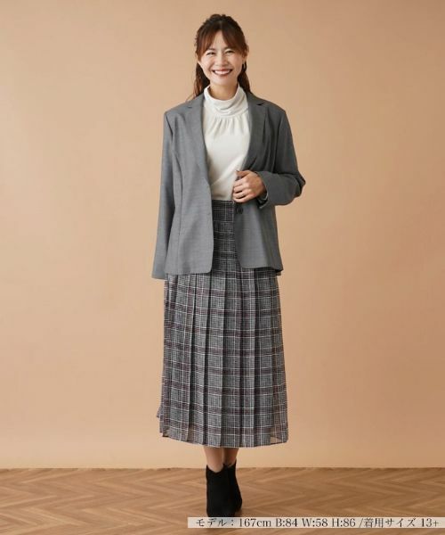 Leilian PLUS HOUSE / レリアンプラスハウス テーラードジャケット | ブレザー【LORO PIANA】 | 詳細1