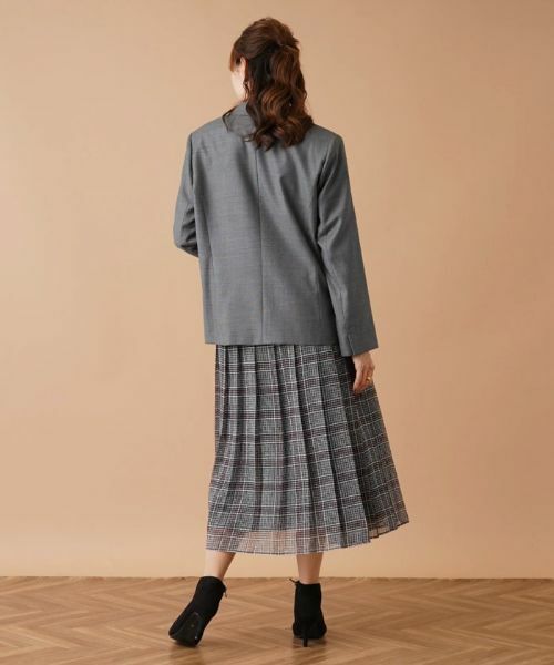 Leilian PLUS HOUSE / レリアンプラスハウス テーラードジャケット | ブレザー【LORO PIANA】 | 詳細3