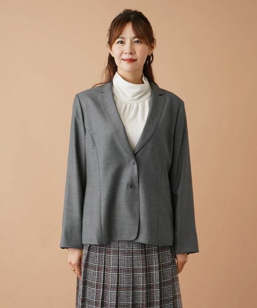 Leilian PLUS HOUSE / レリアンプラスハウス テーラードジャケット | ブレザー【LORO PIANA】 | 詳細4