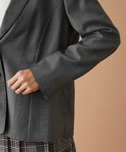 Leilian PLUS HOUSE / レリアンプラスハウス テーラードジャケット | ブレザー【LORO PIANA】 | 詳細9