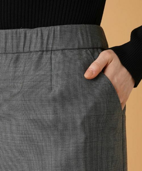 Leilian PLUS HOUSE / レリアンプラスハウス ミニ・ひざ丈スカート | タイトスカート【LORO PIANA】 | 詳細8