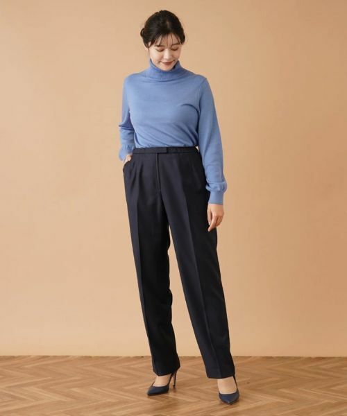 Leilian PLUS HOUSE / レリアンプラスハウス その他パンツ | センタープレスパンツ【LORO PIANA】 | 詳細12