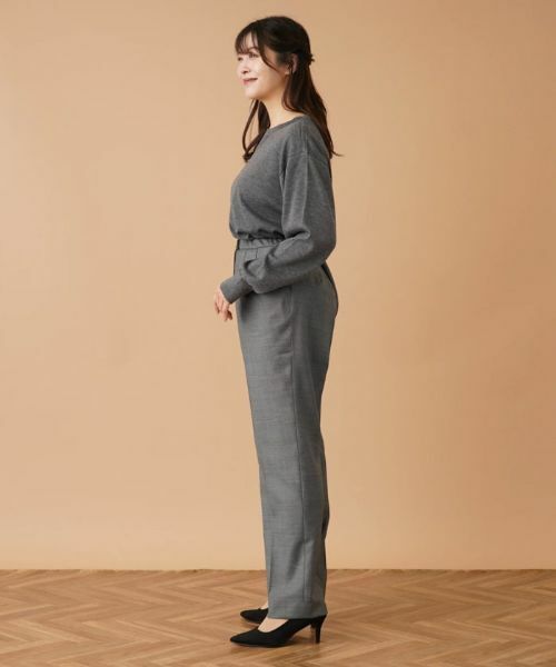 Leilian PLUS HOUSE / レリアンプラスハウス その他パンツ | センタープレスパンツ【LORO PIANA】 | 詳細2