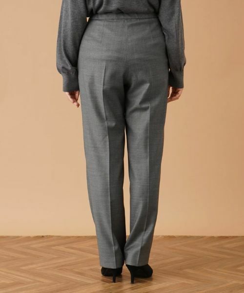 Leilian PLUS HOUSE / レリアンプラスハウス その他パンツ | センタープレスパンツ【LORO PIANA】 | 詳細6