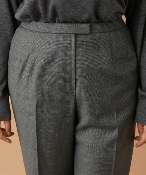 Leilian PLUS HOUSE / レリアンプラスハウス その他パンツ | センタープレスパンツ【LORO PIANA】 | 詳細7