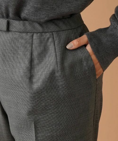 Leilian PLUS HOUSE / レリアンプラスハウス その他パンツ | センタープレスパンツ【LORO PIANA】 | 詳細8