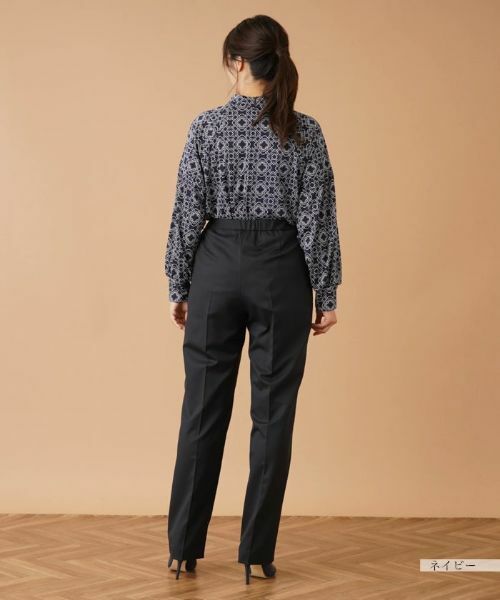 Leilian PLUS HOUSE / レリアンプラスハウス その他パンツ | センタープレスパンツ【プラス企画】 | 詳細3