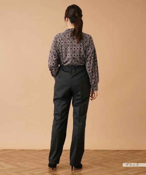 Leilian PLUS HOUSE / レリアンプラスハウス その他パンツ | センタープレスパンツ【プラス企画】 | 詳細6