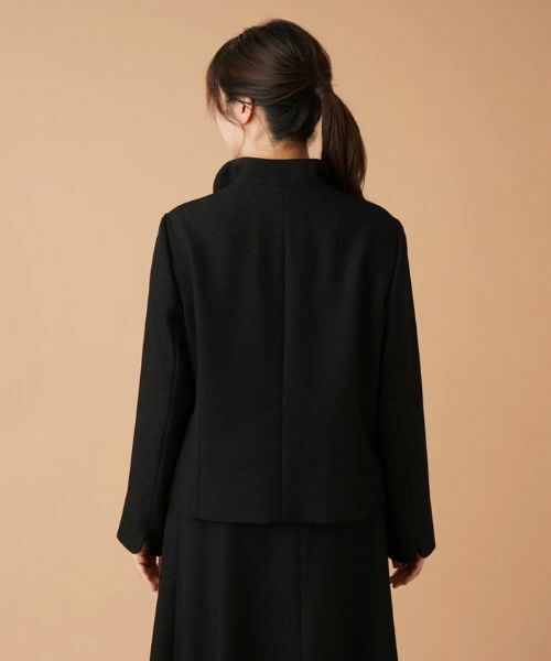 Leilian PLUS HOUSE / レリアンプラスハウス テーラードジャケット | ラウンドカラーフリルジャケット【プラス企画】 | 詳細6