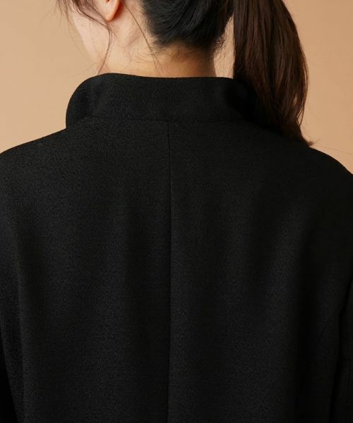 Leilian PLUS HOUSE / レリアンプラスハウス テーラードジャケット | ラウンドカラーフリルジャケット【プラス企画】 | 詳細9