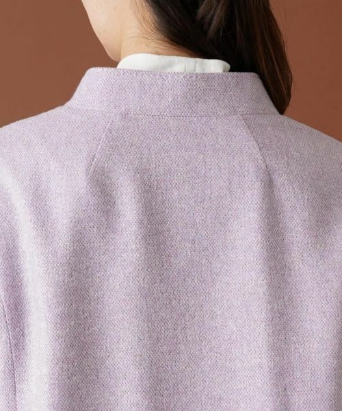 Leilian PLUS HOUSE / レリアンプラスハウス テーラードジャケット | スタンドカラーダブルジャケット【プラス企画】 | 詳細8