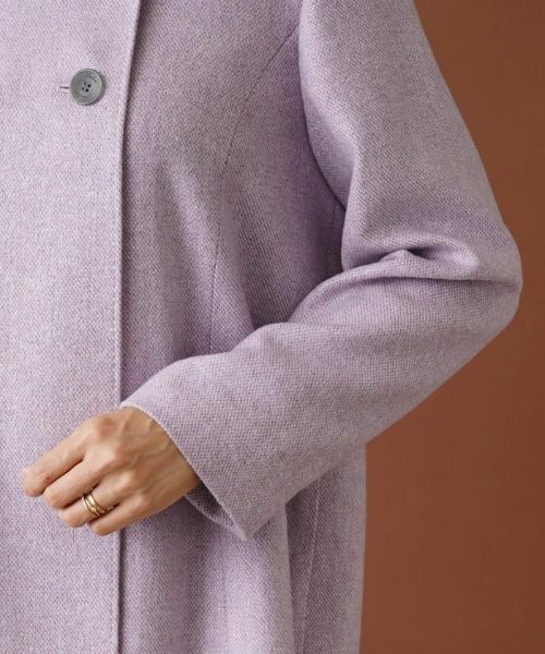 Leilian PLUS HOUSE / レリアンプラスハウス テーラードジャケット | スタンドカラーダブルジャケット【プラス企画】 | 詳細9