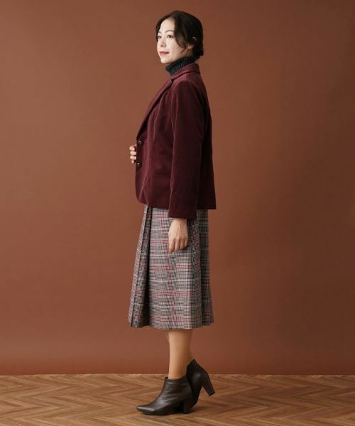 Leilian PLUS HOUSE / レリアンプラスハウス テーラードジャケット | コーデュロイジャケット【プラス企画】 | 詳細2