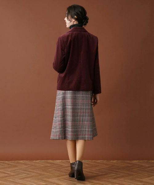 Leilian PLUS HOUSE / レリアンプラスハウス テーラードジャケット | コーデュロイジャケット【プラス企画】 | 詳細3