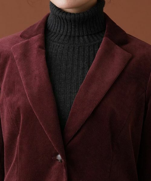 Leilian PLUS HOUSE / レリアンプラスハウス テーラードジャケット | コーデュロイジャケット【プラス企画】 | 詳細7