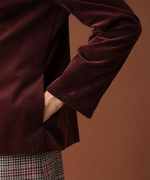 Leilian PLUS HOUSE / レリアンプラスハウス テーラードジャケット | コーデュロイジャケット【プラス企画】 | 詳細9
