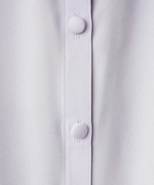 Leilian PLUS HOUSE / レリアンプラスハウス シャツ・ブラウス | ラッフルフリルバンドカラーブラウス【プラス企画】 | 詳細11