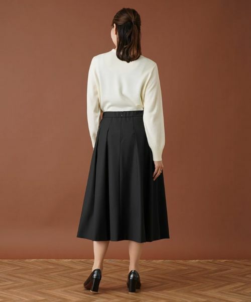 Leilian PLUS HOUSE / レリアンプラスハウス ミニ・ひざ丈スカート | ロングフレアスカート【プラス企画】 | 詳細3