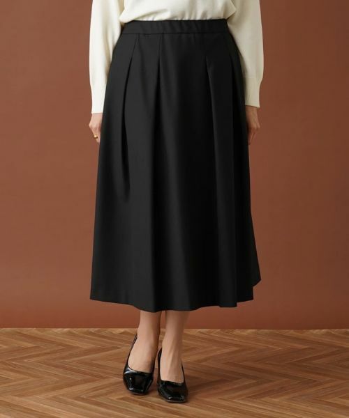 Leilian PLUS HOUSE / レリアンプラスハウス ミニ・ひざ丈スカート | ロングフレアスカート【プラス企画】 | 詳細4