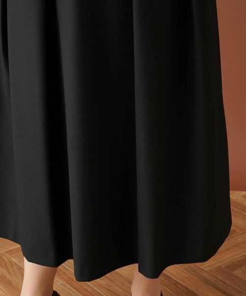 Leilian PLUS HOUSE / レリアンプラスハウス ミニ・ひざ丈スカート | ロングフレアスカート【プラス企画】 | 詳細9