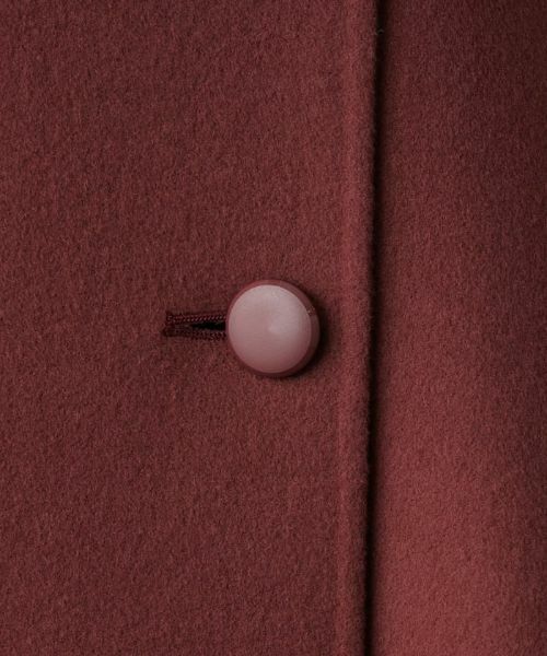 Leilian PLUS HOUSE / レリアンプラスハウス その他アウター | スタンドカラーラップコート【プラス企画】【LORO PIANA】 | 詳細11