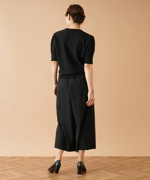 Leilian PLUS HOUSE / レリアンプラスハウス ニット・セーター | フラワー刺繍Vネックニット | 詳細15