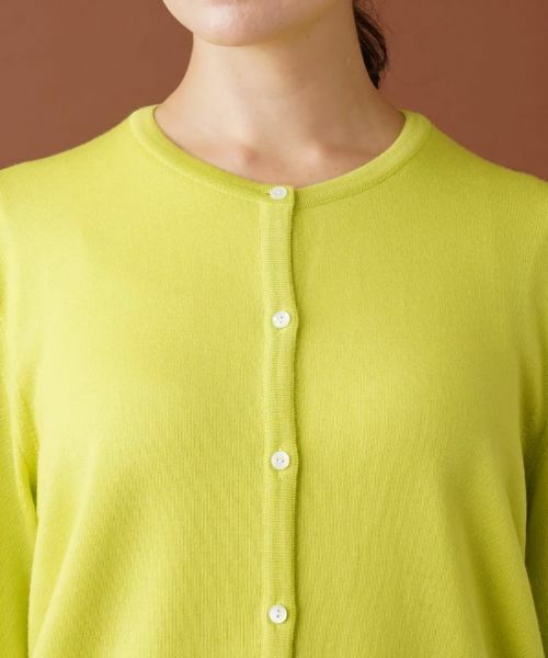 Leilian PLUS HOUSE / レリアンプラスハウス カーディガン・ボレロ | クルーネックカーディガン | 詳細10