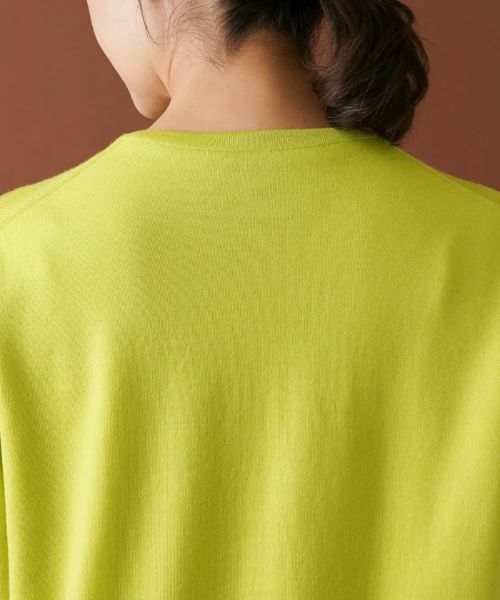 Leilian PLUS HOUSE / レリアンプラスハウス カーディガン・ボレロ | クルーネックカーディガン | 詳細11